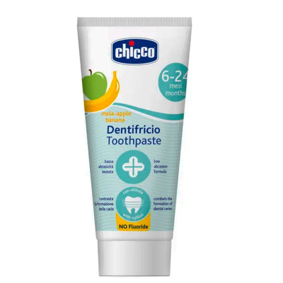 Детская зубная паста с Яблочно-бананановым вкусом Chicco 00012101000000 1